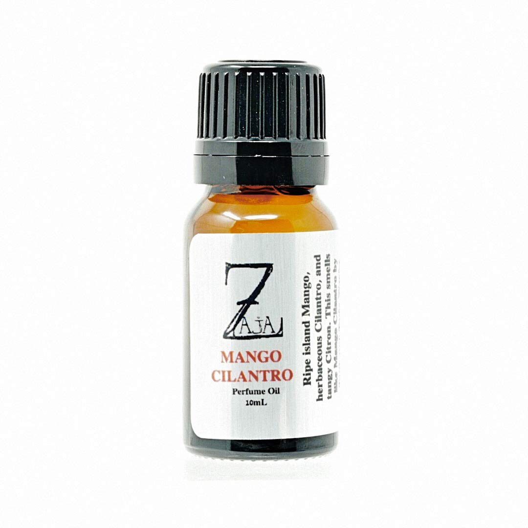 Mango Cilantro Perfume Oil 10 mL - Ripe island Mango, Cilantro, and tangy Citron