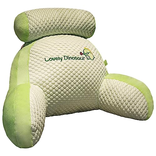 leitura cama | Encosto macio com braços para cintura | Almofada multifuncional Ice Silk 2 em 1 - Alí