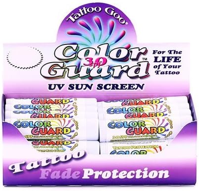 1 - Tattoo Goo COLOR GUARD STICK - SPF 30 - .45oz -