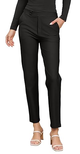 Prolific Health Women’s Ponte Pull-On Dress Pants – Slim, Flared