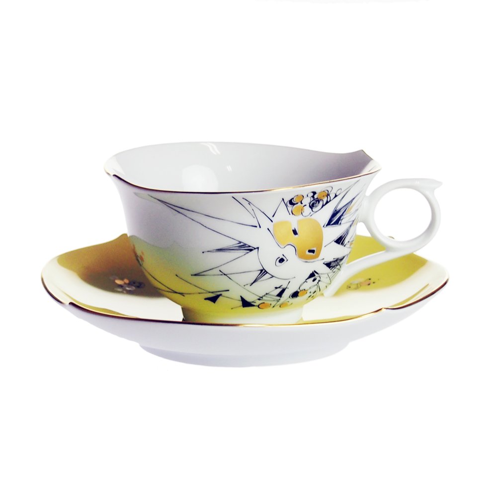 Amazon | マイセン (Meissen) 祝祭舞踏会 イエロー ティーカップ 