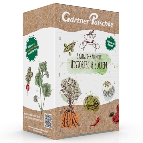 Pötschke Saatgut Adventskalender 2025 Historische Sorten Weihnachen Tolles...