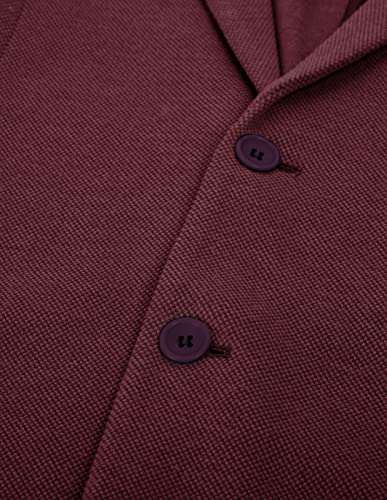Image of PJ PAUL JONES Men's Casual Knit Blazer Suit Jackets Two Button Lightweight Unlined Sport Coat