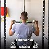 Synergee Pro-Style Lat Bar Cable Attachment. Universal Attachment for Cable Machines. Pull Down/Press Down Bar Accessory. Available Sizes 24, 34 and 38