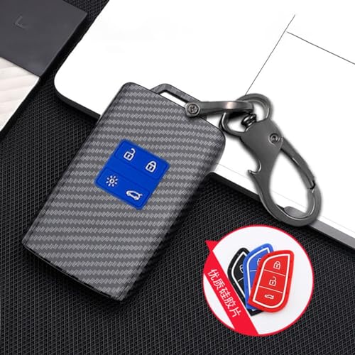 Housse de clé de voiture ABS Renault Koleos coque protection rigide - 6