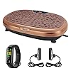 EILISON FitMax 3D XL Vibration Plate Exercise Machine - Whole Body Workout Vibration Fitness Platform w/Loop Bands - Home Workout for Lymphatic Drainage Machine for Weight Loss, Wellness, Recovery