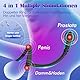 Prostata Stimulation Männer Penisring Vibrator Vibratorensets für Männer Analvibratoren für Mann Dual Penisringe Analplug Sex Spielzeug für die Männer 10 Vibrationsmodi, Sex Spielzeug für Paare extrem