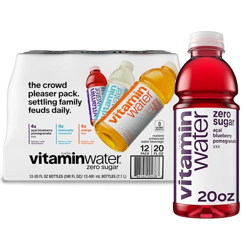 Image of vitaminwater zero Variety Pack, 20 fl oz, 12 Pack