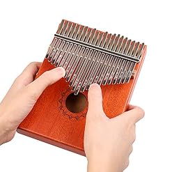 Flybiz 21 Clés Kalimba, Piano à Pouce Professionnel, Haute Qualité Doigt Instrument, Acajou de Haute Qualité, Marimba… - Les Beatles, Paul McCartney, John Lennon, RIngo Starr, George Harrison Flybiz 21 Clés Kalimba, Piano à Pouce Professionnel, Haute Qualité Doigt Instrument, Acajou de Haute Qualité, Marimba… – Image 5