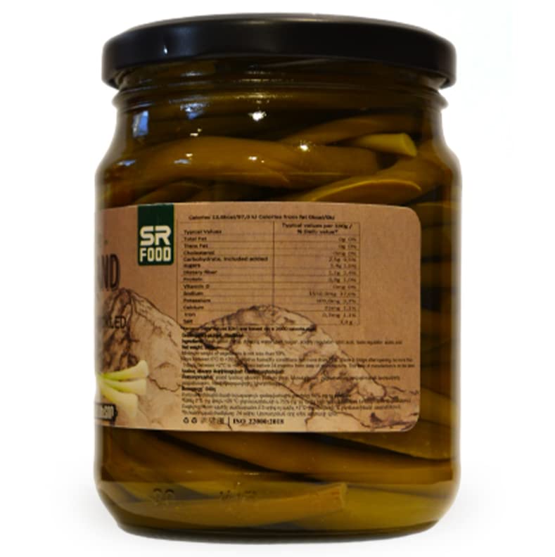 Groene Knoflook Ingelegde 540g "Homeland" - Afbeelding 4