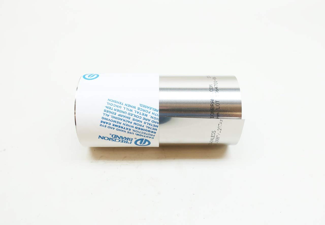 PRECISION BRAND 22285 0.008IN Gauge 6IN X 50IN Stainless Shim