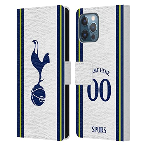 Coque iPhone 12 Pro Max Tottenham Hotspur FC personnalisable étui cuir portefeuille