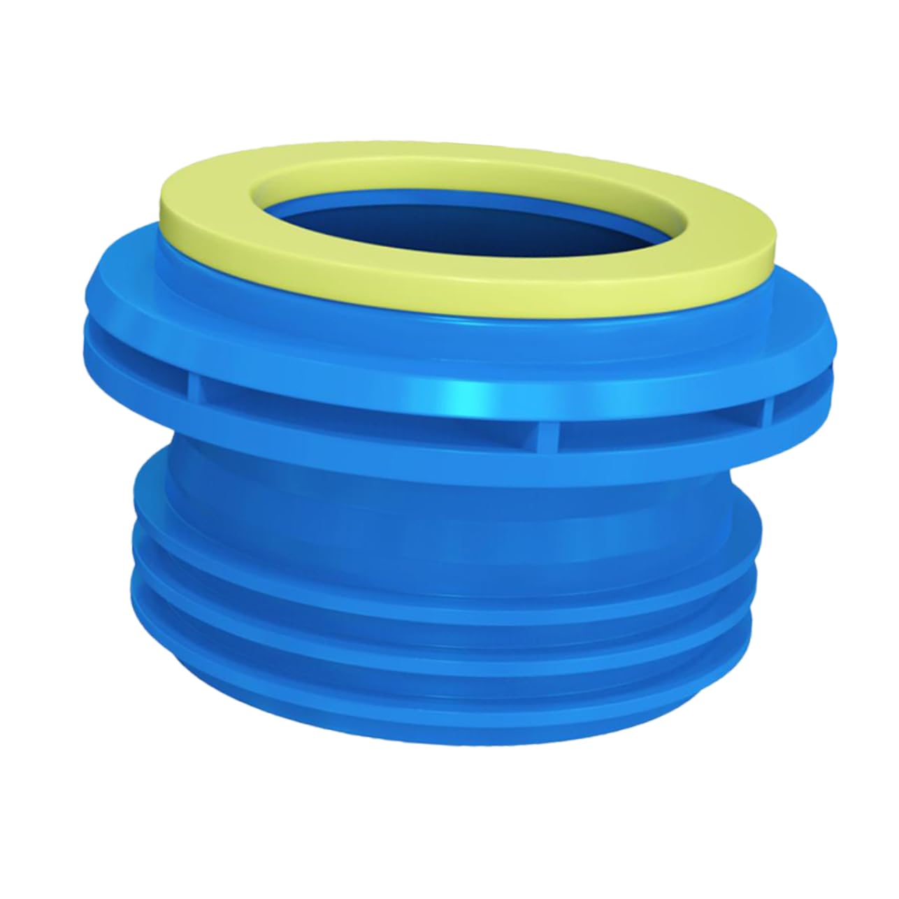 Artibetter 2pezzi Guarnizione Flangia Per Wc e Antiodore Anello Cera Con Rivestimento Per Installazione Facile e Sicura Compatibile Con La Maggior Dei Gabinetti