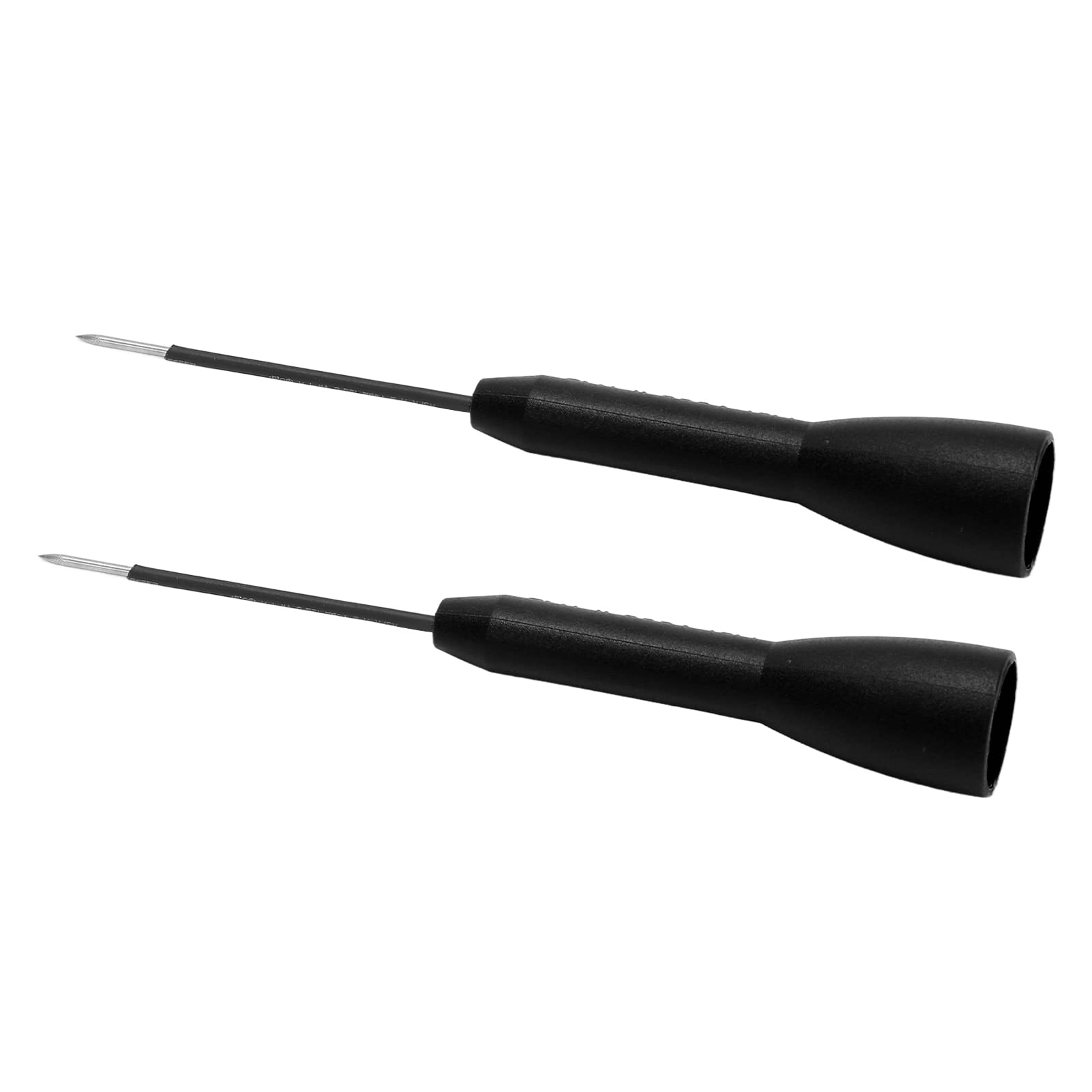 Cocoarm Sonda Testowa PA Mosiężna Sonda Igłowa CAT II 600 V 10 A do Testowania Kabli Multimetrem, Ochrona Izolacji, Brak Przecinania Drutu, Prosta Obsługa Przy Kontroli Obwodu (BLACK)