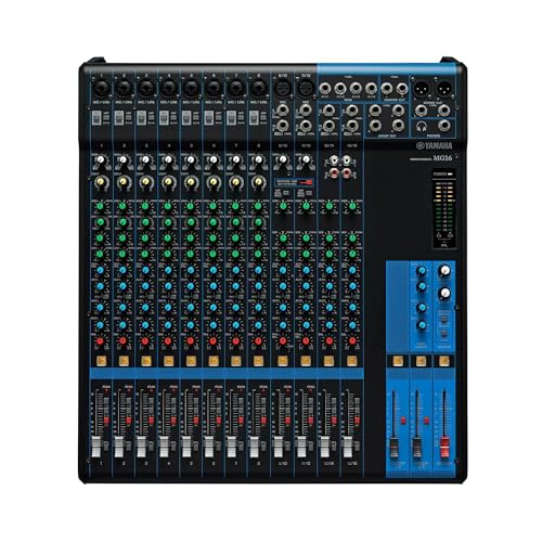 Image of Yamaha MG16 16-Input 6-Bus Mixer