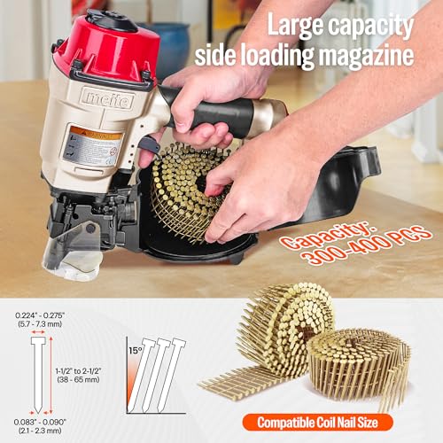 meite CN55 Coil Nailer
