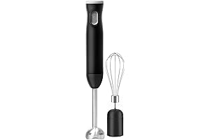 Cordless Immersion Blender 2-in-1 Handheld Blender with Egg Whisk and Chopper
