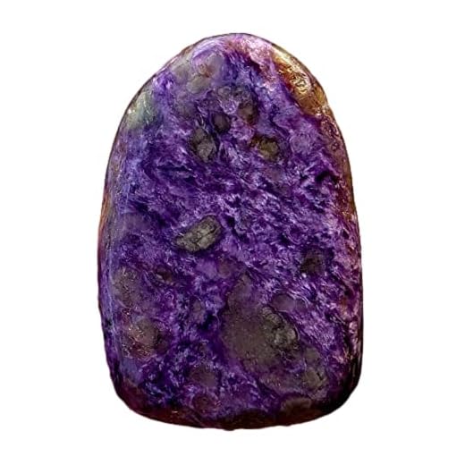 Charoite free formed tumbled hand polished crystal healing natural metaphysical gemstone - 1pc