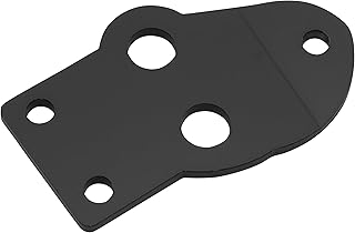 LeoVince - Soporte de escape de aluminio, color negro