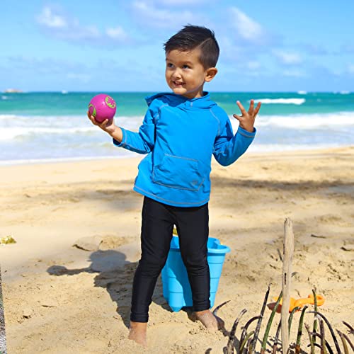 UV SKINZ UPF 50+ Boys Sun Leggingz- Black - 3T2