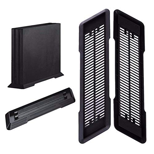 Image of New World PS4 Pro Vertical Stand for PlayStation 4 Pro with Built-in Cooling Vents and Non-Slip Feet