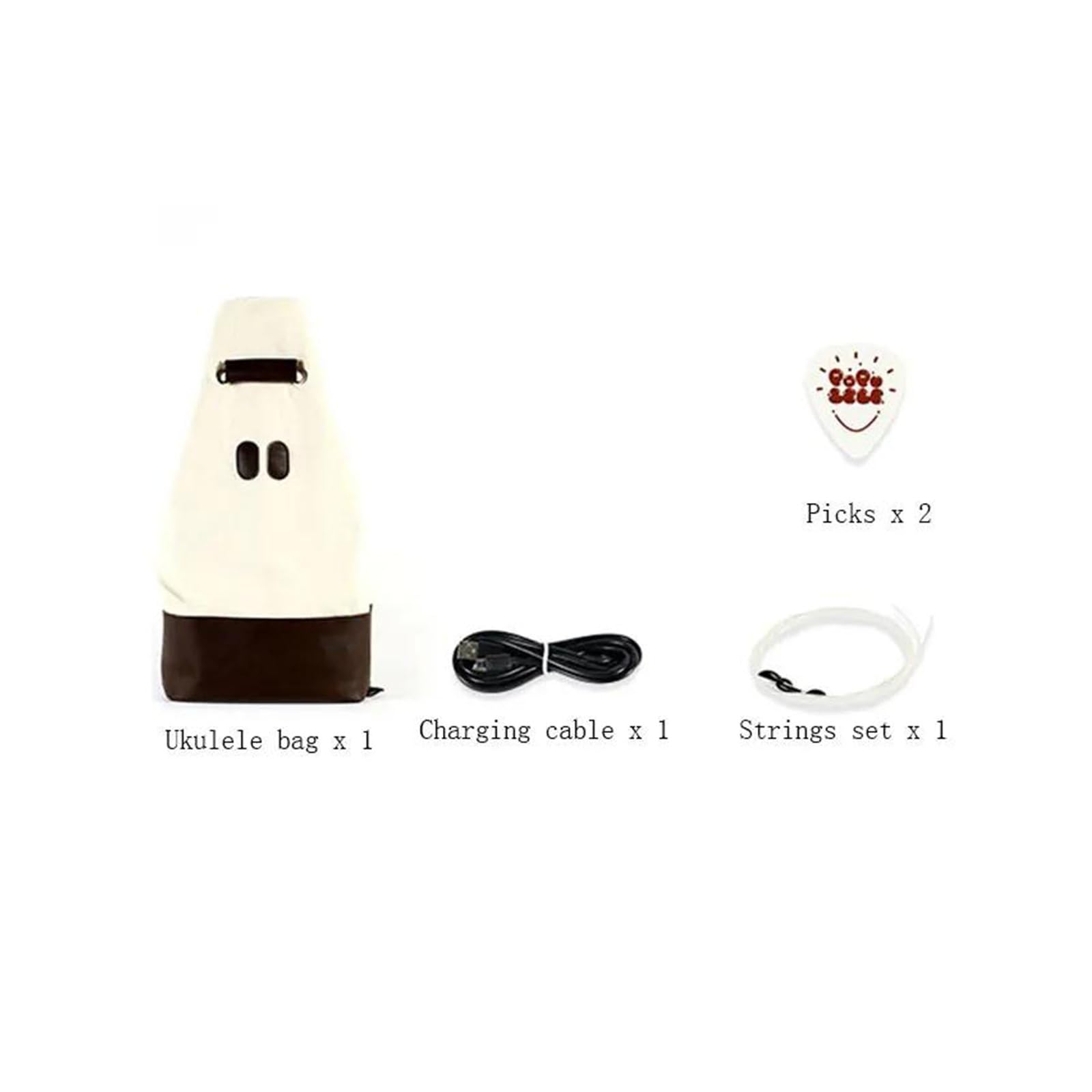 Strumento A Corde Per Chitarra Ukulele Intelligente Elettrica Acustica A 4 Corde Da 23 Pollici Ukulele per Principianti