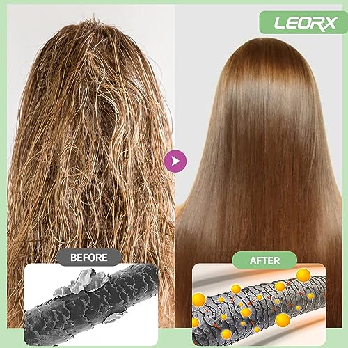 Leorx Hair Dye Shampoo, 3 In 1 Brown Color Shampoo Hair Dye For Refresh Hair Instant Herbal Coloring Shampoo For Women&Men-Ammonia Free-Tintes Para El Cabello Profesional thumb #2