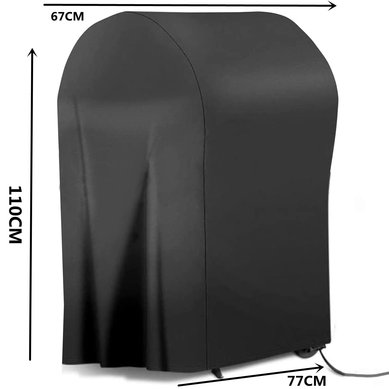 Copertura Per Barbecue Impermeabile 210D Oxford - Protezione UV E Antivento Per Griglie Da Giardino - Foto 7