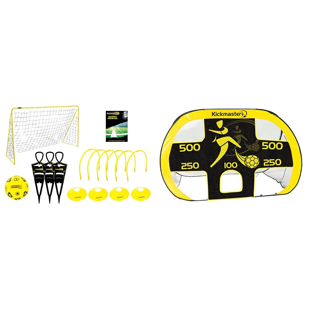 KickmasterUltimate Football Challenge Gift Set with Games Manual