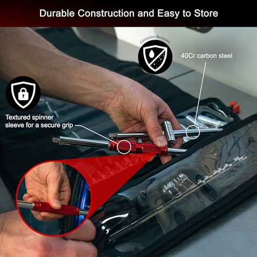 Image of Tusk Speed T-Handle - Durable, High-Performance Tool for Quick and Efficient Tightening and Loosening of Bolts and Fasteners