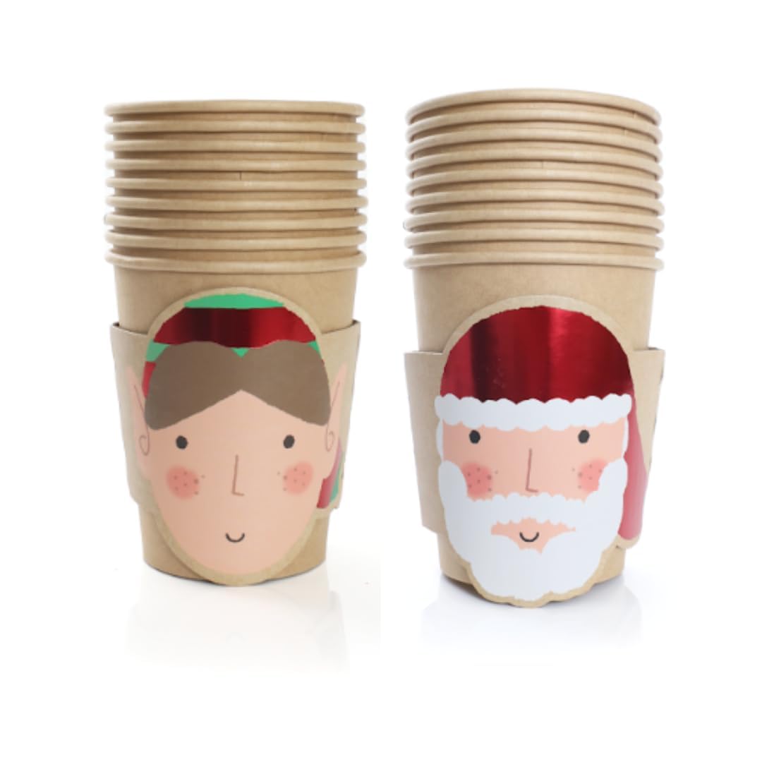 Lot De 10 Décorations De Noël, Gobelets En Papier,... - Grandado