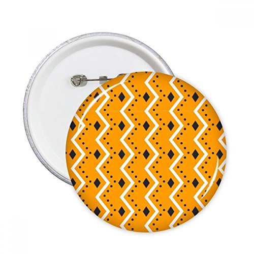 Bouton vêtements orange Halloween DIYthinker accessoire customisation sac à dos 5pcs