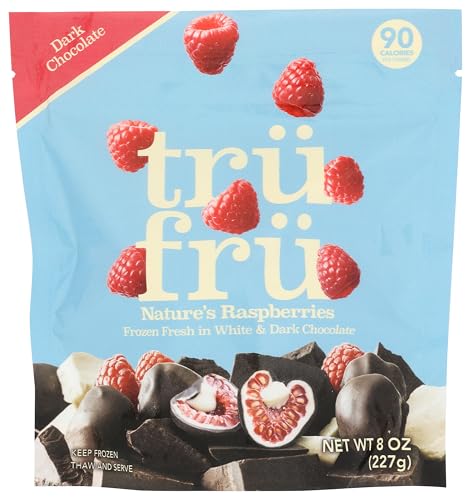 Nature's Raspberries Frozen Fresh in White & Dark Chocolate