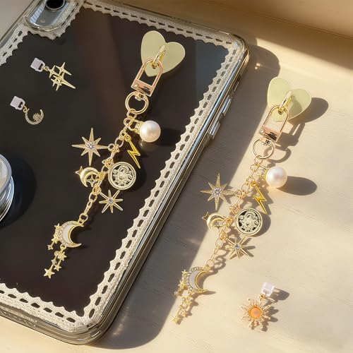 Image of Halloween Dust Plug Charm Chains for Kindle - Gothic Type C Dustplug & Chain Bracelet Strap Decorating Accessories