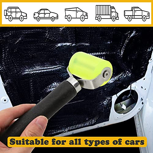 Rubberen Naadrol Geluiddempende Rol Deadener-Toepassing Geluiddempend Rollend Wiel Geluiddichte Rol For Car Sound Deadening,Convenient And Effective,Wear-Resistant And High-Temperature Resistant - Afbeelding 4