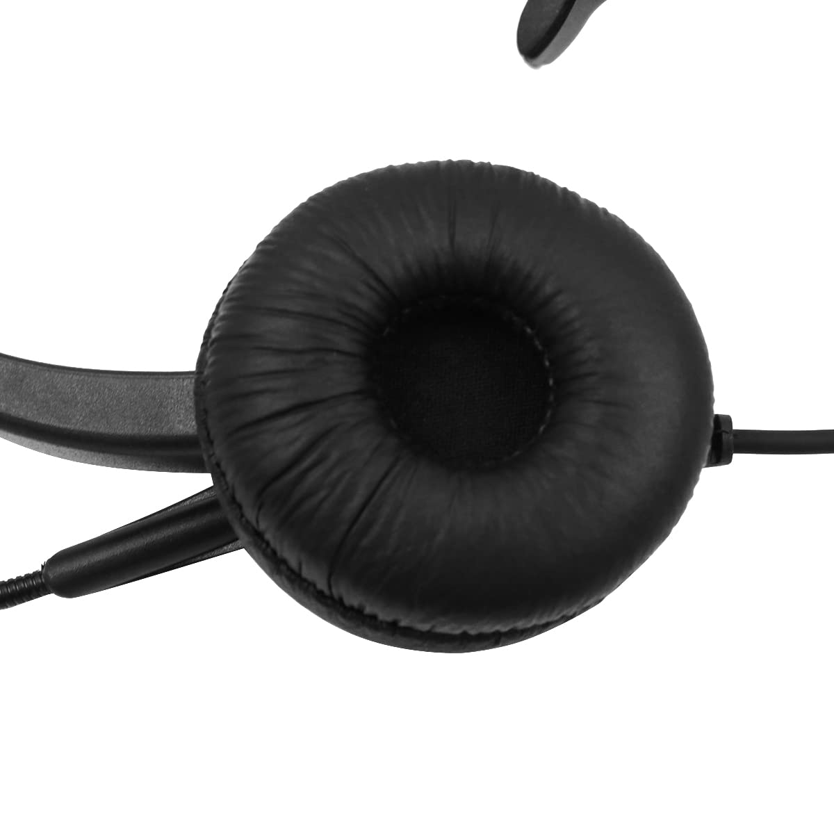 Auricular de teléfono Universal Auricular de Manos Libres de conexión Directa para teléfonos fijos con Cable - Auricular de teléfono monoaural