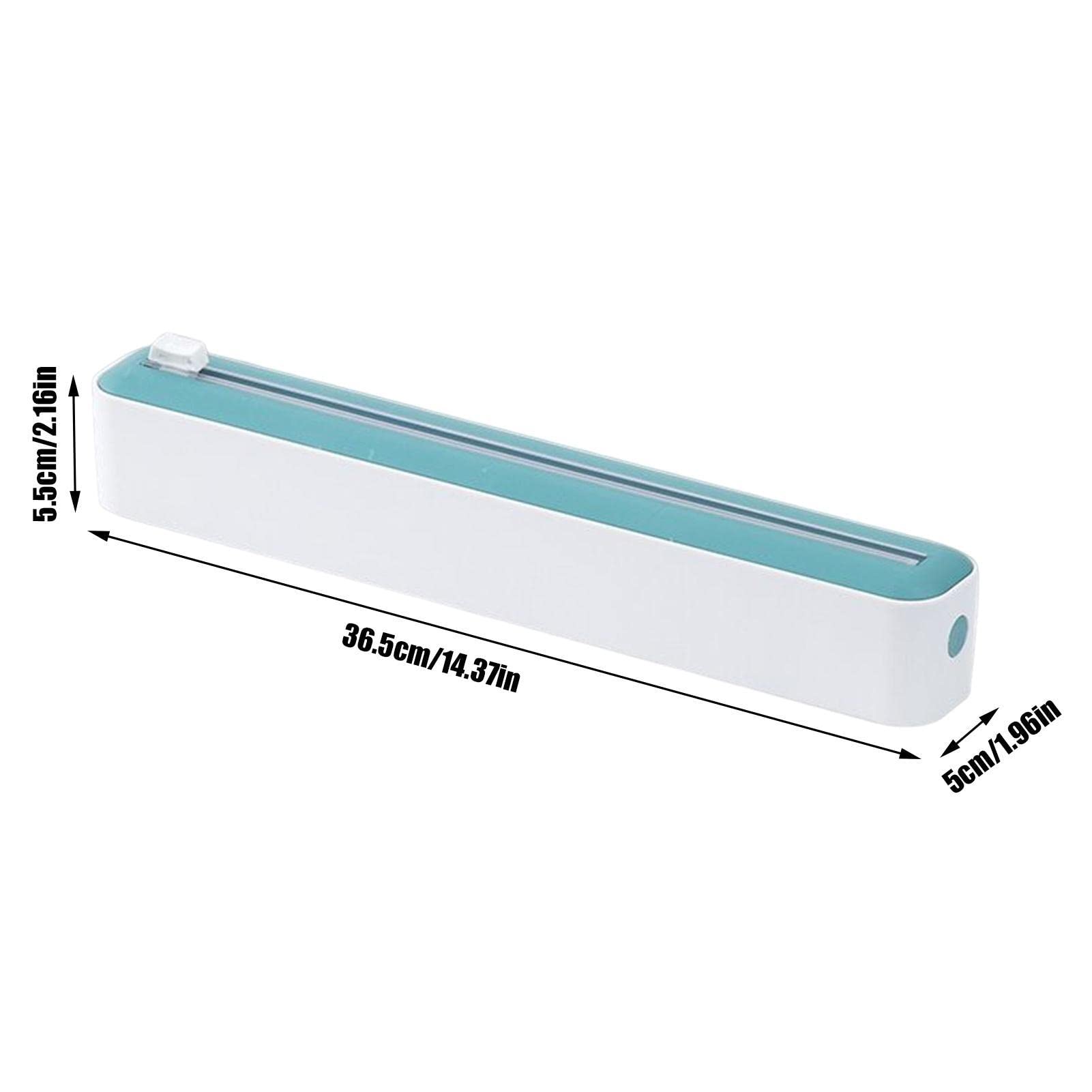 Distributeur Film Alimentaire Magnétique, Distributeur De Film, Boîte De Découpe De Film, Rangement Papier Alu Et Film Alimentaire, Distributeur De Film Alimentaire Domestique, en Douceur