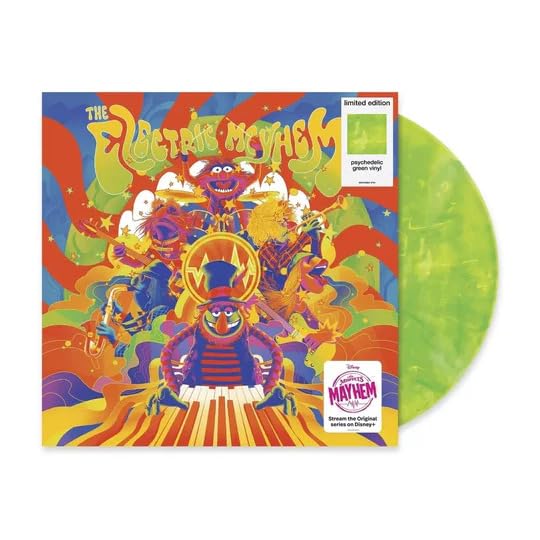 Dr. Teeth And The Electric Mayhem - Muppets Mayhem Esclusivo Poison Dart Frog Green Record