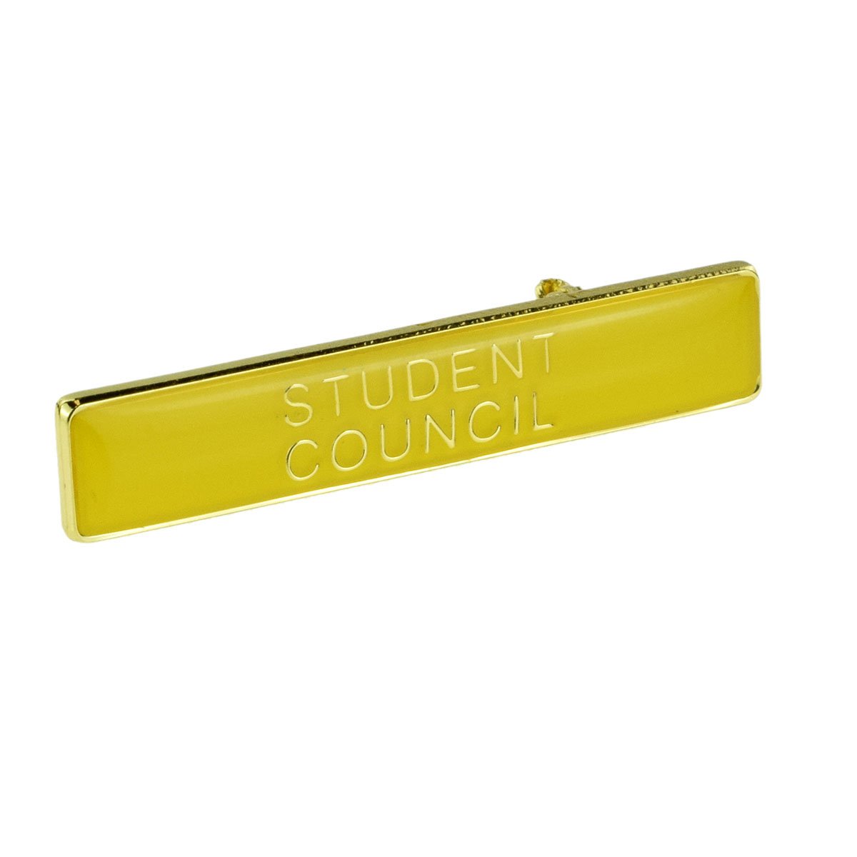 Cadogan Yellow Rectangular School Badge Student Council (Yellow)