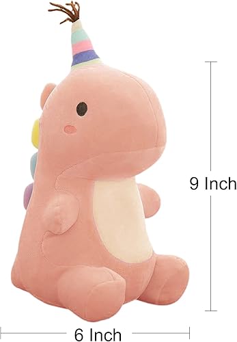 Miniatura 20 de Juguetes de peluche de animales de peluche, lindo juguete de dinosaurio, peluches suaves de dinosaurio para niños, regalos de muñeca de felpa