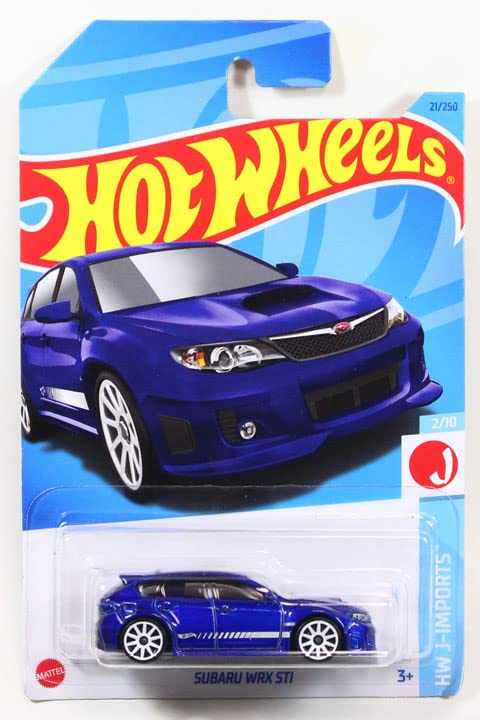 Amazon.co.jp: HW 2023 ＃021 スバル WRX STi ブルー [並行輸入品