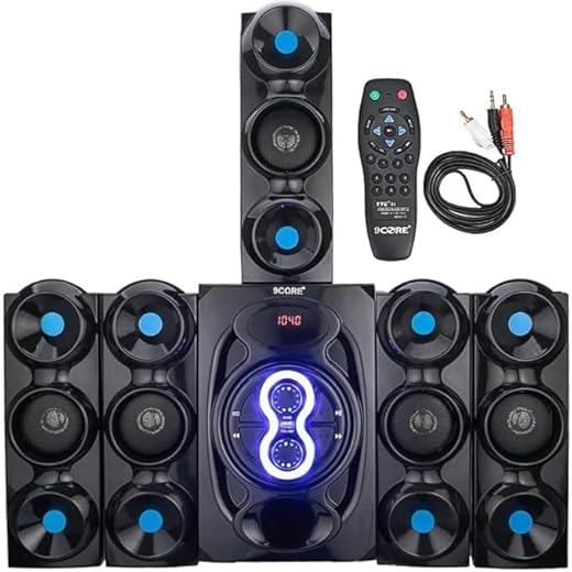 9 CORE Black Jumbo Home Theatre 51 Channel or Wall Mount S