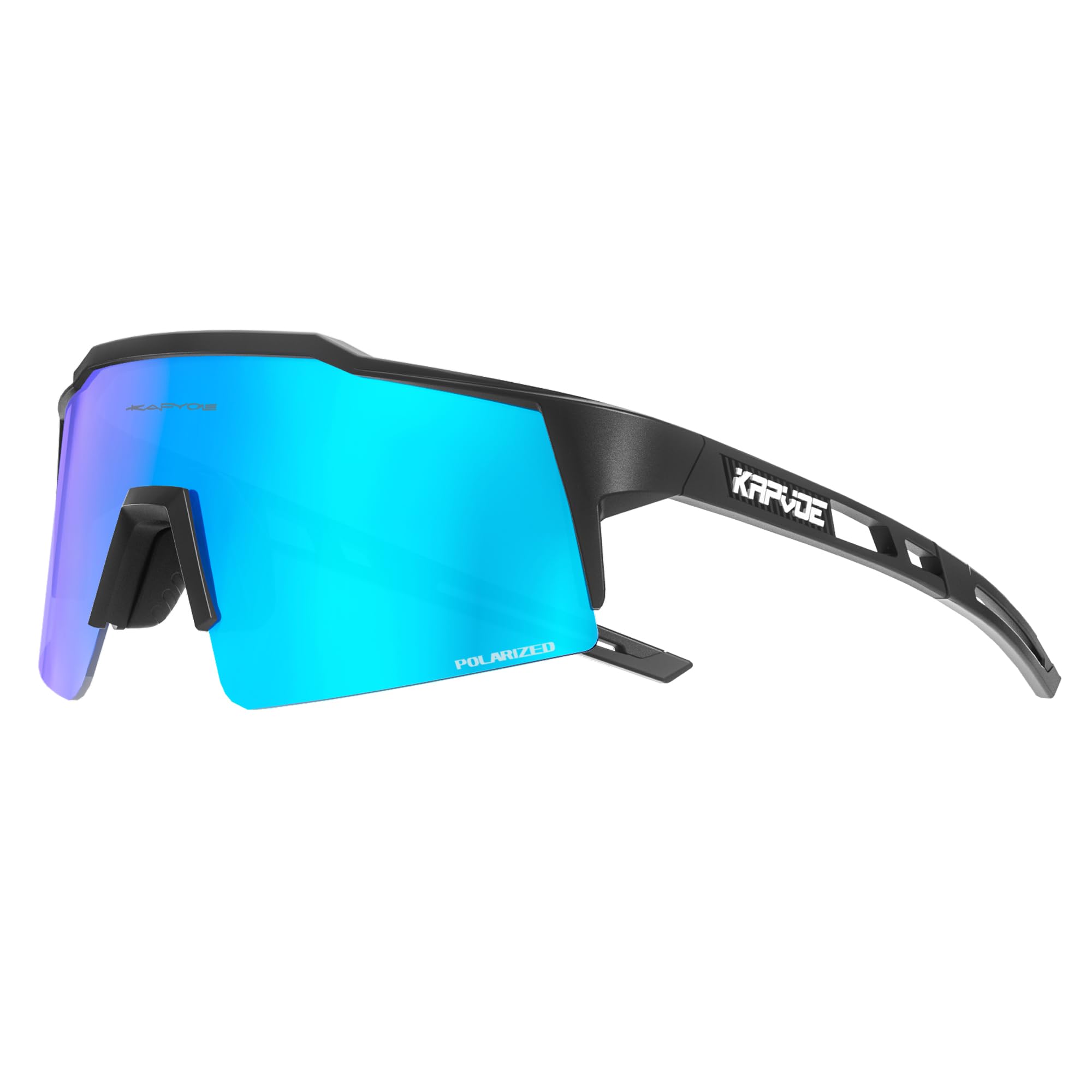 KAPVOE Polarizadas Gafas Ciclismo Protección UV400 TR90 Deportivas Mujer Hombre MTB BTT Bicicleta Running Bici Correr