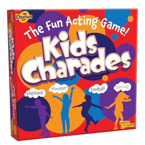 Cheatwell Games Kids Charades Board Game | The Classic Game Of Act And Guess For Children Of All Ages