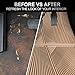 CAR PASS Rubber Car Mats,Car Floor Mats All Weather, Waterproof Trim-to Fit Automotive Floor Mats for Cars Trucks SUV,Anti-Slip Easy Clean, Heavy Duty Car Mats Full Set 3-Piece,All Beige