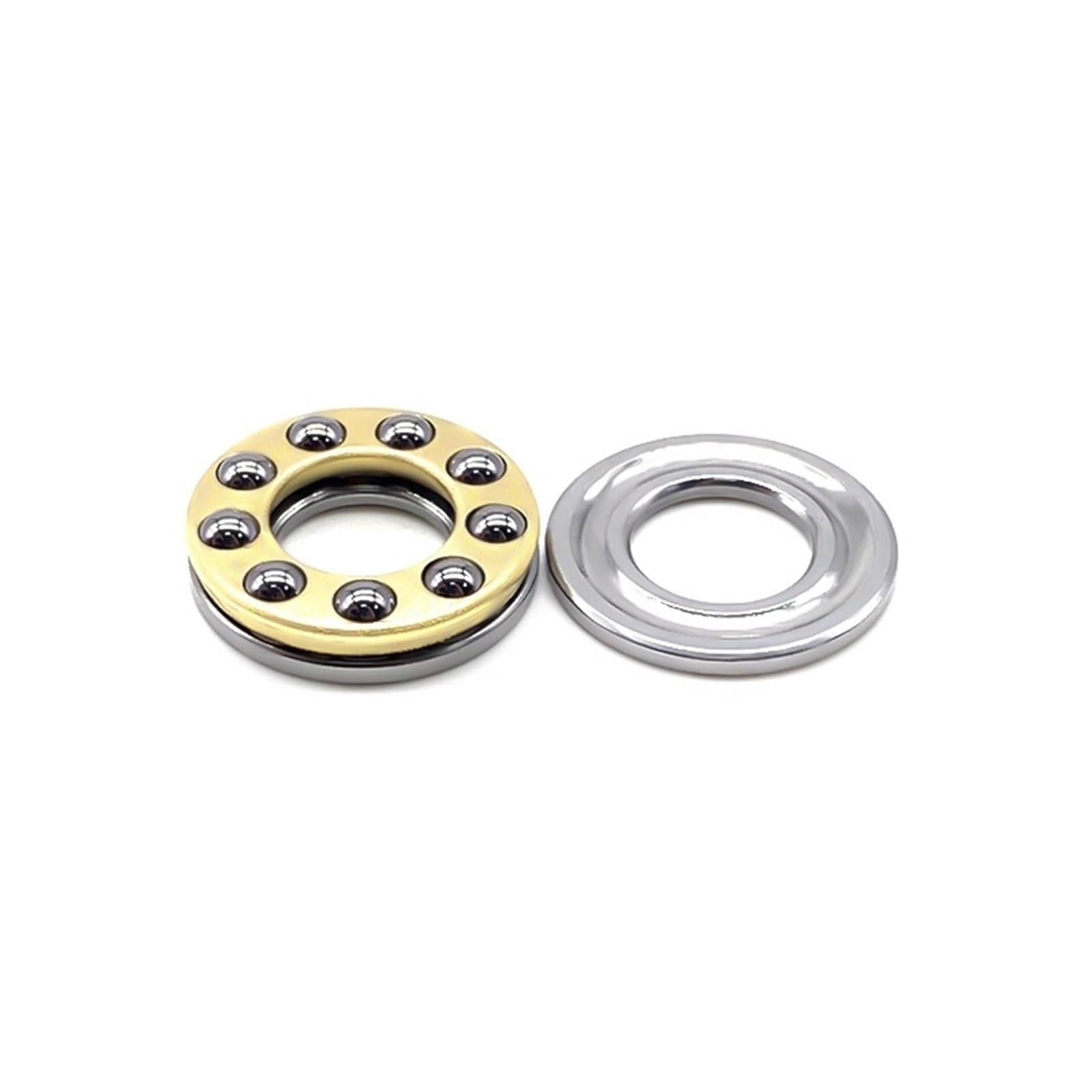 Rodamiento F12-21M de 12 x 21 x 5 mm, rodamientos axiales de bolas miniatura F12-21M, 10 unidades