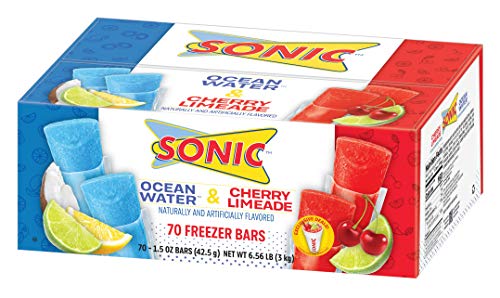 Sonic Slush Freezer Pops, 1.5 OZ, 70 CT (Pack - 1)