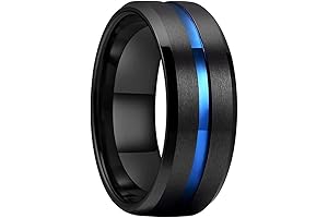 Men's MMTTAO Titanium Wedding Rings