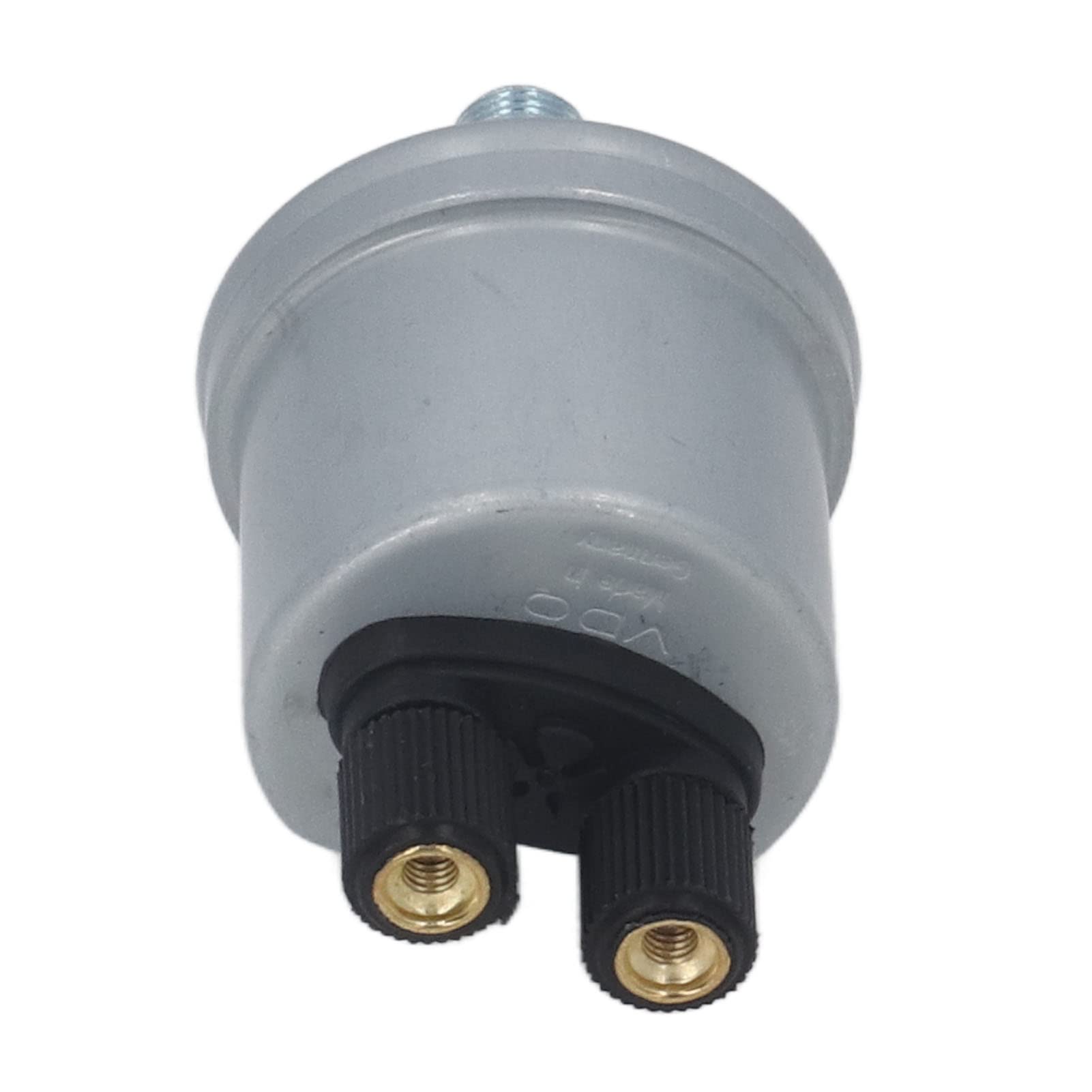 Manometro Motore,Sensore Pressione Olio, Monitor Prestazioni Motore per Motori VDO - 1/8 NPT, da 0 a 10 Bar, Lega di Alluminio