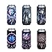 Kuiaobaty 6 fundas de neopreno personalizadas para enfriador de latas de ensueño, para cerveza, puede enfriar, fundas plegables aisladas, reutilizables, para bebidas y fiestas de vacaciones